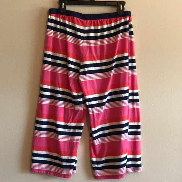 Kate Spade Pink and Navy Striped Pajama Set - Picture 5 of 12